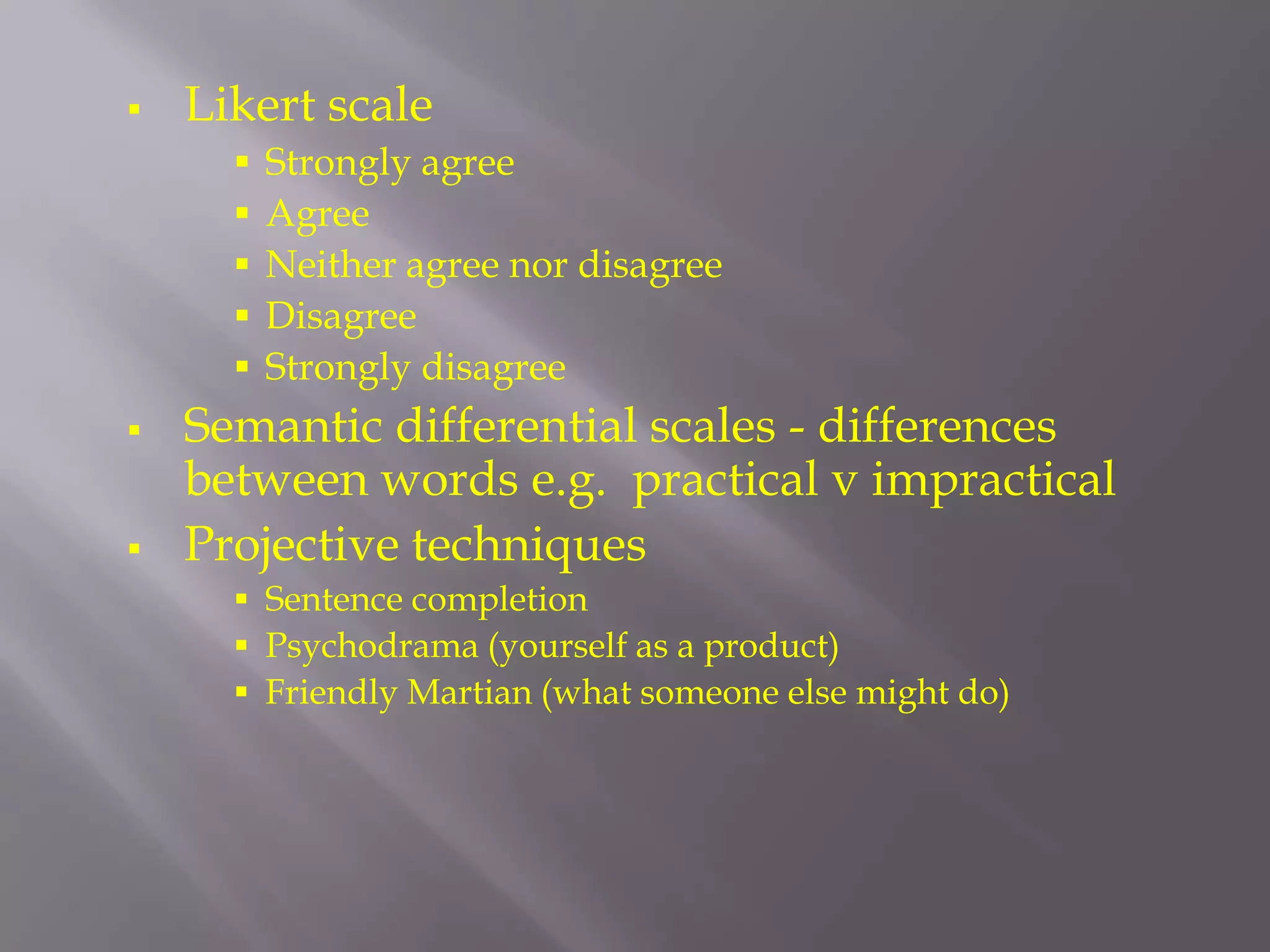 Likert scale