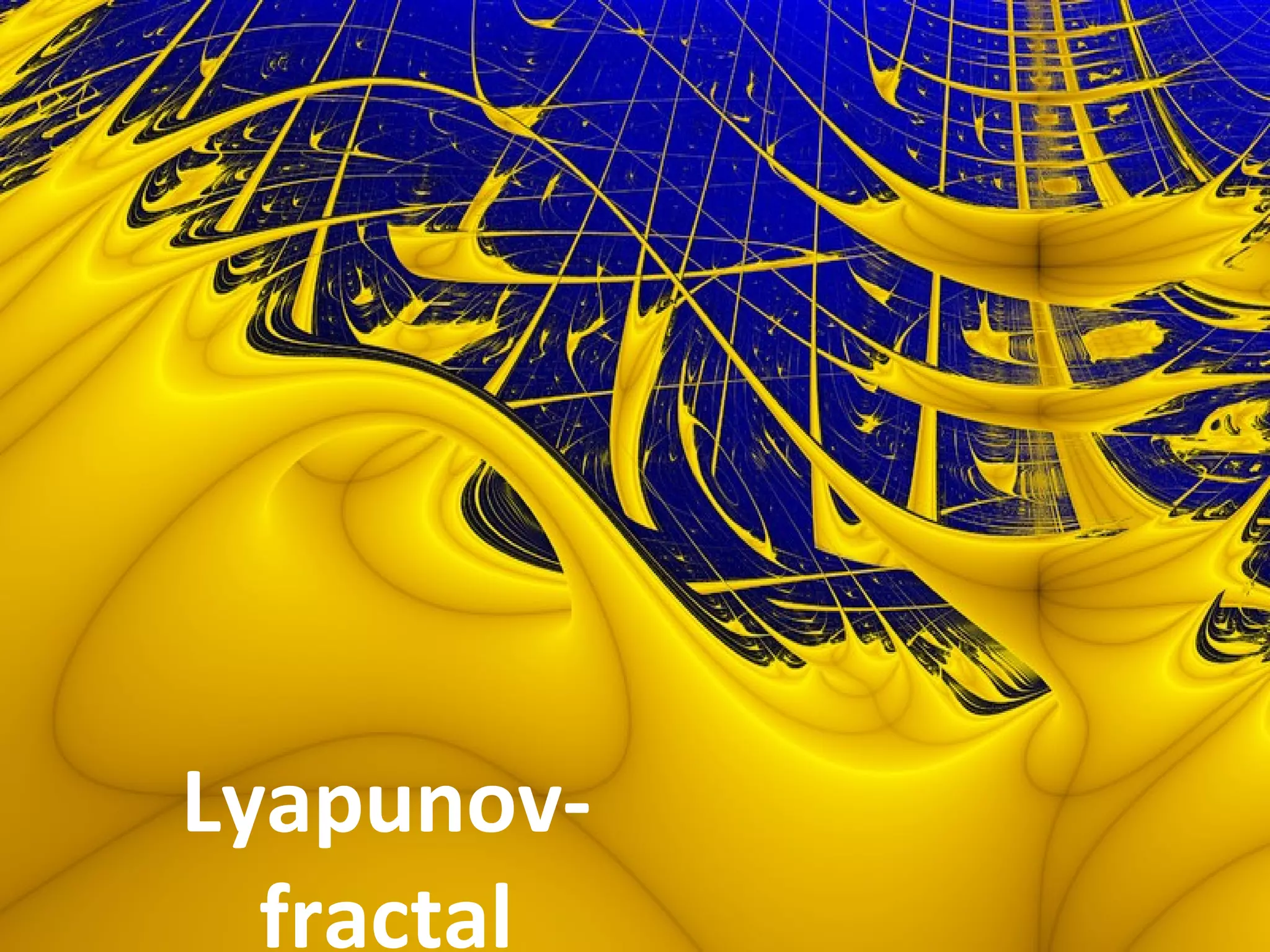 Lyapunov-fractal 