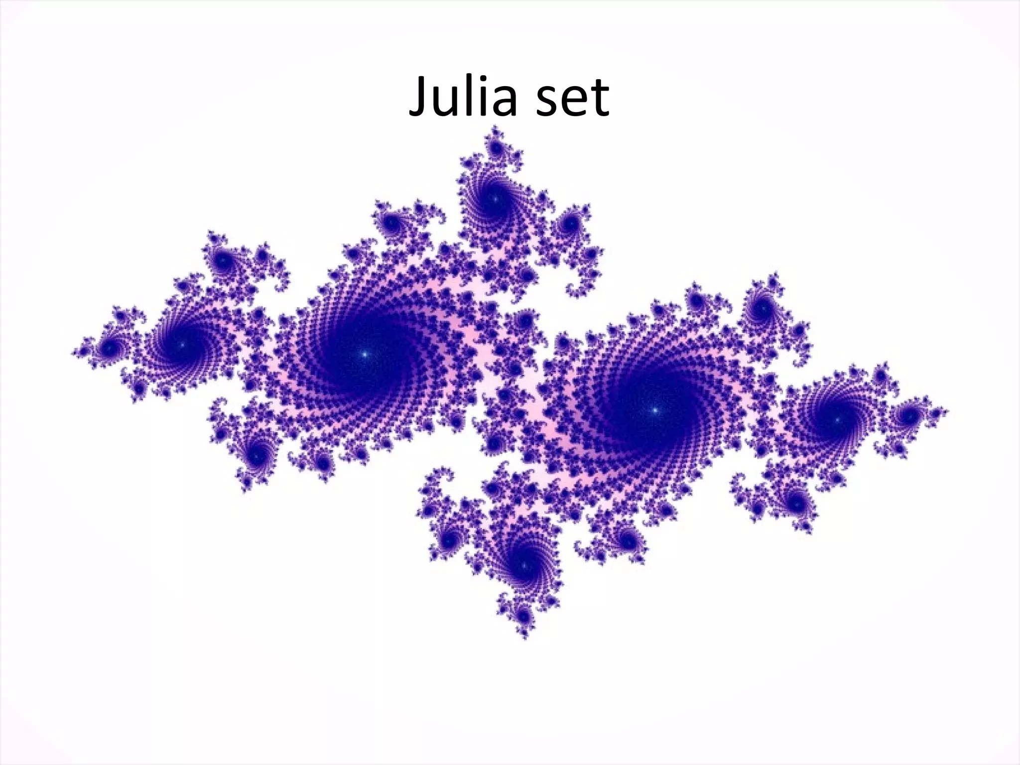 Julia set 
