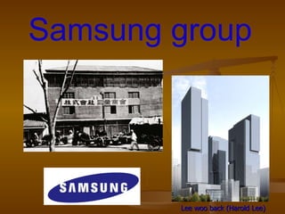 Samsung group Lee woo back (Harold Lee) 