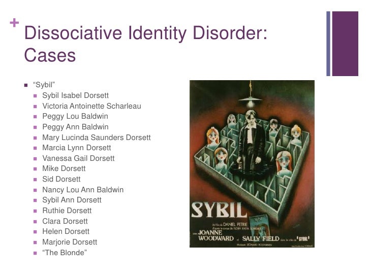 dissociative identity disorder case study sybil