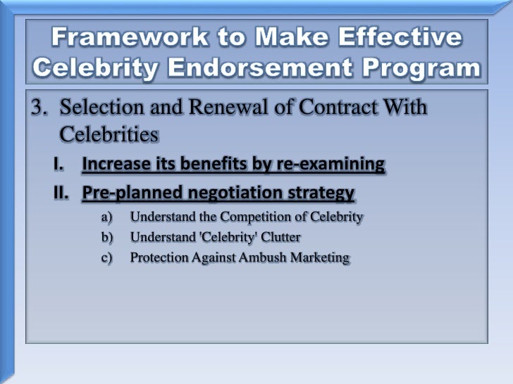 the impact of celebrity endorsement on brand recognition Free essay: impact of celebrity endorsements on brand image introduction celebrities are people who enjoy public recognition by a large share of a certain. the impact of celebrity endorsement on brand recognition Free essay: impact of celebrity endorsements on brand image introduction celebrities are people who enjoy public recognition by a large share of a certain.