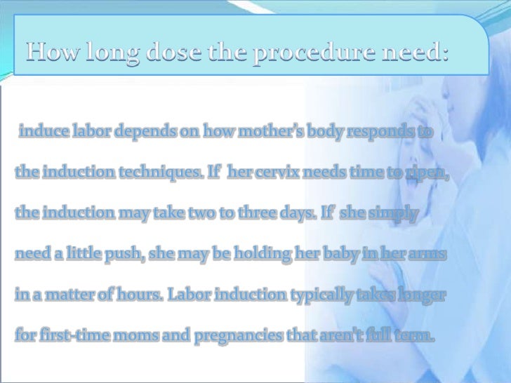 induction of labor