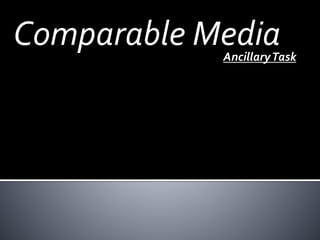 Comparable MediaAncillaryTask
 
