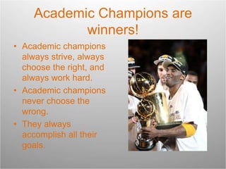 Academic Champion Club | PPT