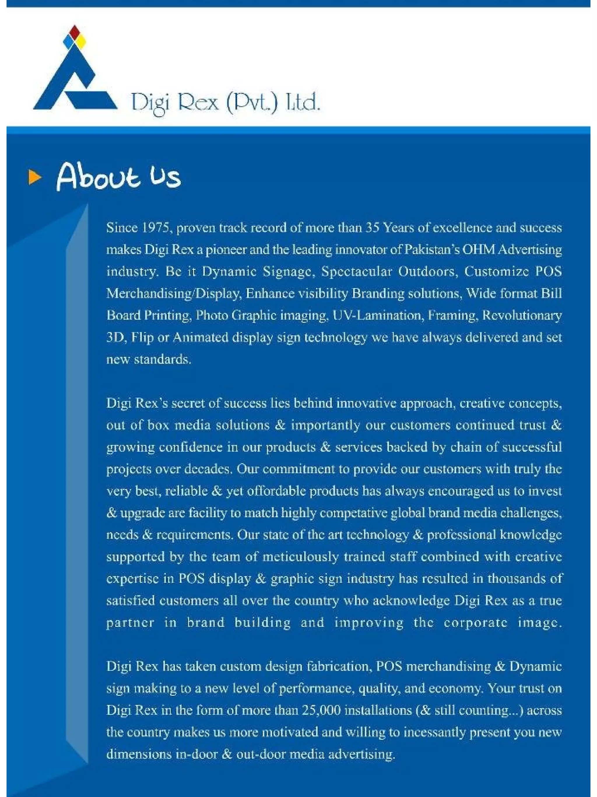 Digi Rex Presentation