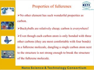 Each carbon atom on the cage surface is bonded to three carbon neighbors therefore is sp2 hybridized. 