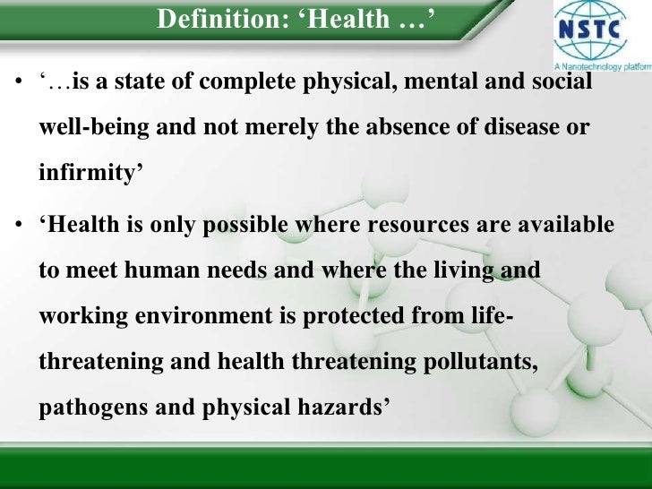 Introduction To Environmental Health