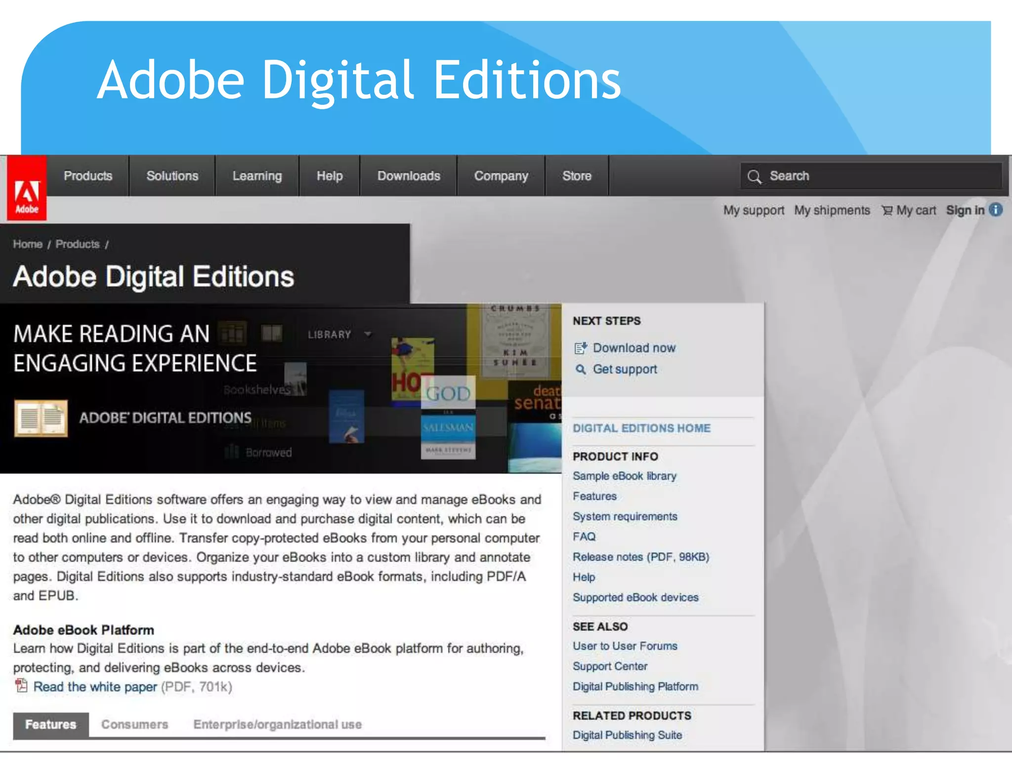 Adobe Digital Editions