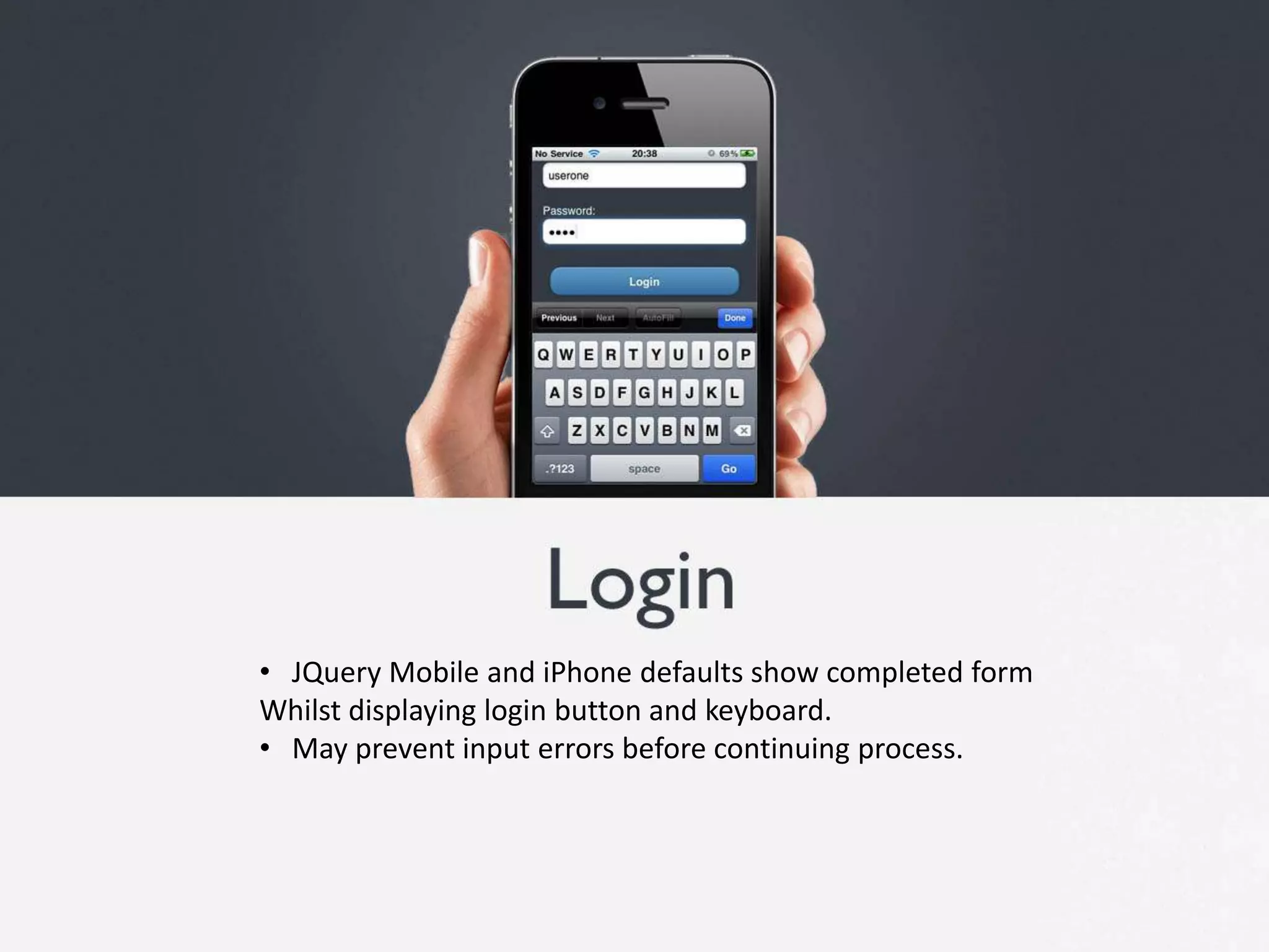    Back button present for users who misclick   Split from other register form to reduce cognitive load