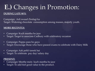 Cadbury Dairy Milk | PPT