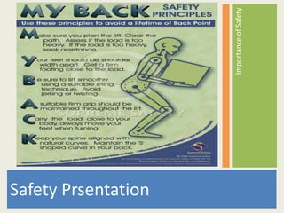 Importance of Safety Safety Prsentation 