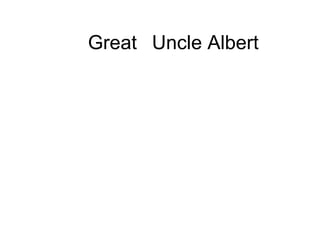 Great  Uncle Albert  