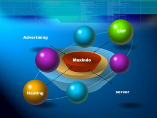 ERP
Advertising




              Maxindo




 Hosting                server
 