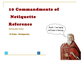10 commandments | PPT | Internet for Beginners | Internet