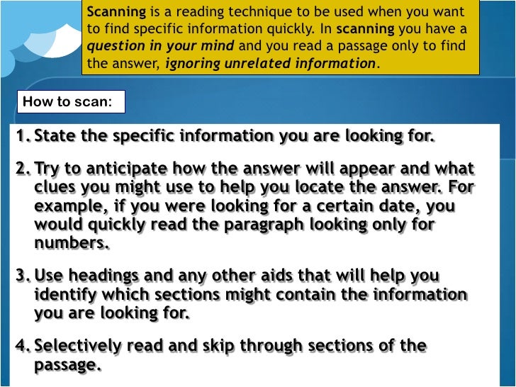 ENGLISH GCSE Reading
