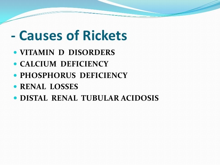 rickets
