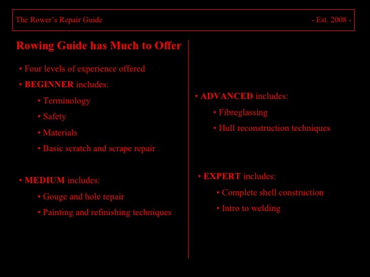 0445508 rower's repair guide
