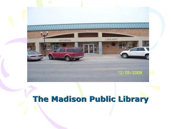 Madison Public Library in NE