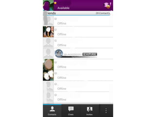 Yahoo! Messenger Images On BlackBerry 10