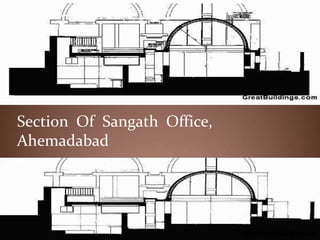 Section Of Sangath Office,
Ahemadabad
 