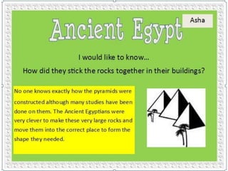 Ancient Egypt Inquiry By Room 14.