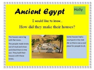 Ancient Egypt Inquiry By Room 14.