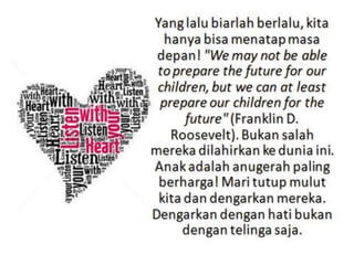 teach our children well