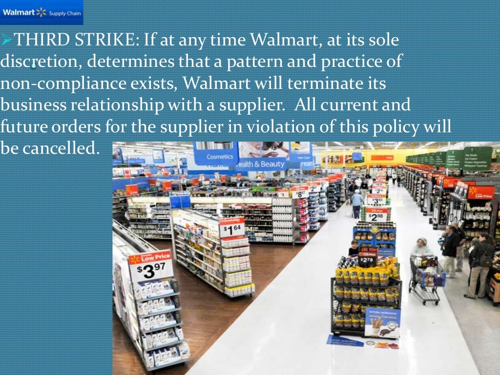 walmart supply chain management