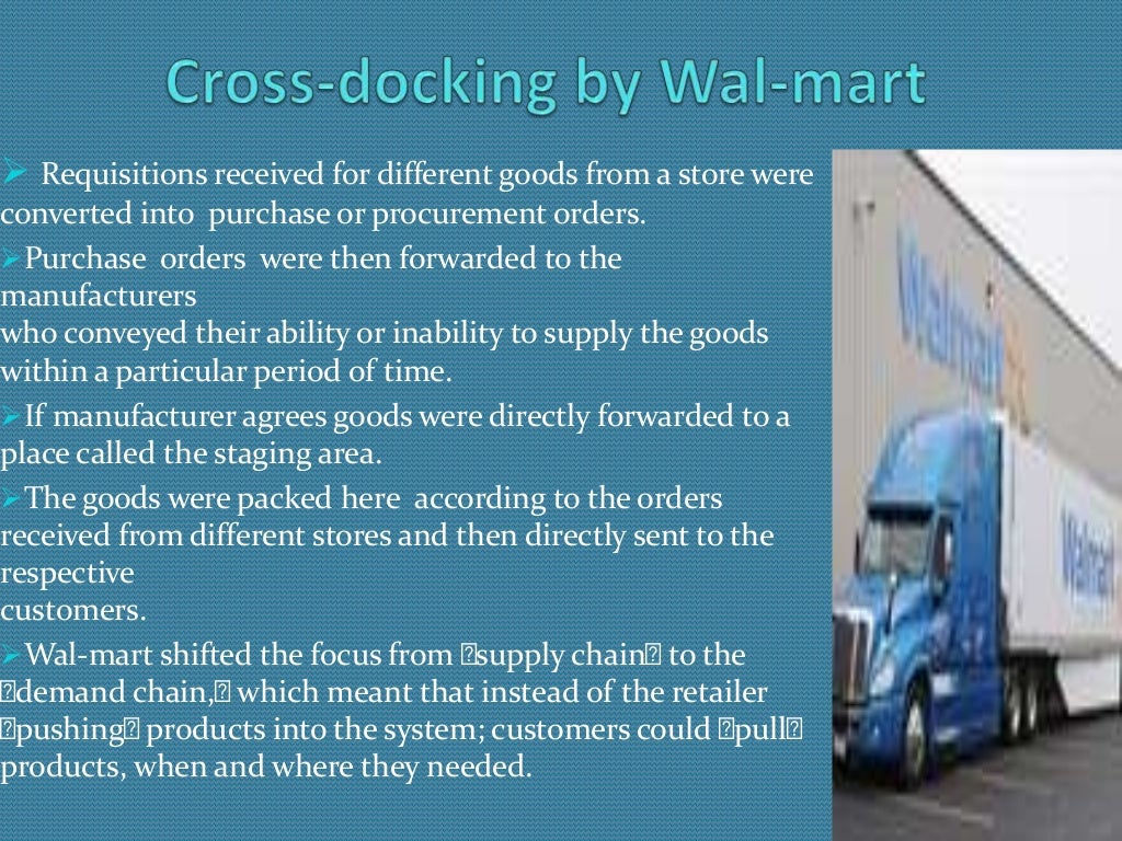 walmart supply chain management