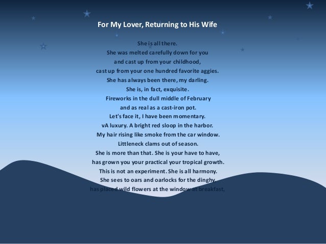 I want to write a poem for my wife picture