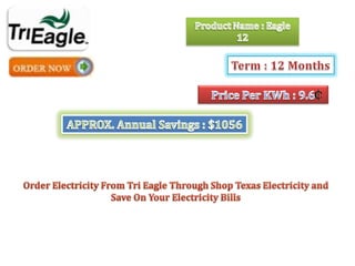 Tri Eagle Energy - Eagle 12 Plan