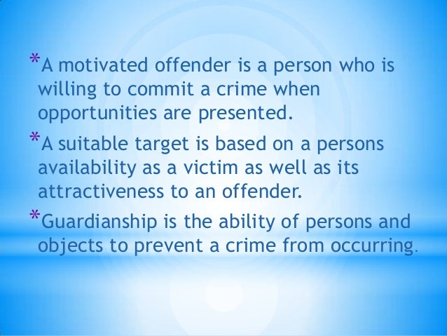 routine activities theory Organized crime, situational crime prevention and how routine activities influence ideas on situational crime prevention and routine activity. routine activities theory Organized crime, situational crime prevention and how routine activities influence ideas on situational crime prevention and routine activity.
