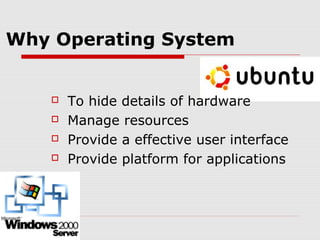 Operating System Presentation | PPT