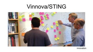 Vinnova/STING
innovation
 