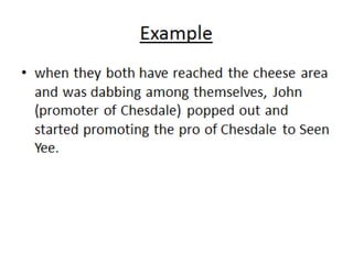 Video Presentation slide