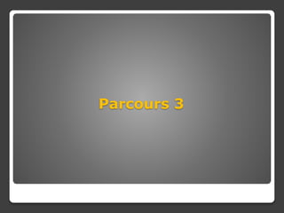 Parcours 3 
 