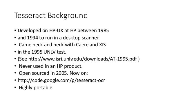 Using Tesseract OCR with PDF scans