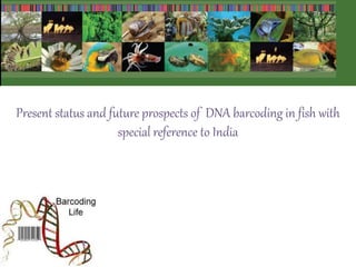Present status and future prospects of DNA barcoding in fish with
special reference to India
 