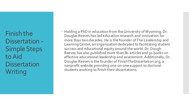 Finish the dissertation picture