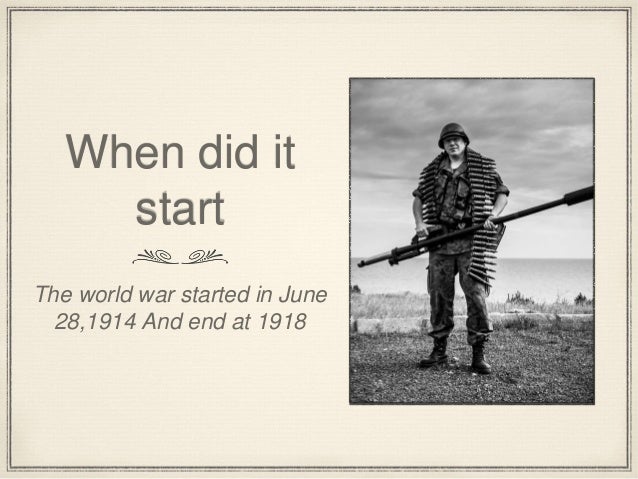 world war 1 ended in what year world war 1 ended in what year