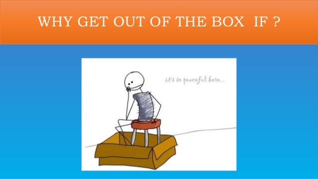 Creative thinking - how to get out of the box and generate ideas: Gi…