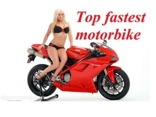 Top 10 Fastest Motorbike In The World 2015