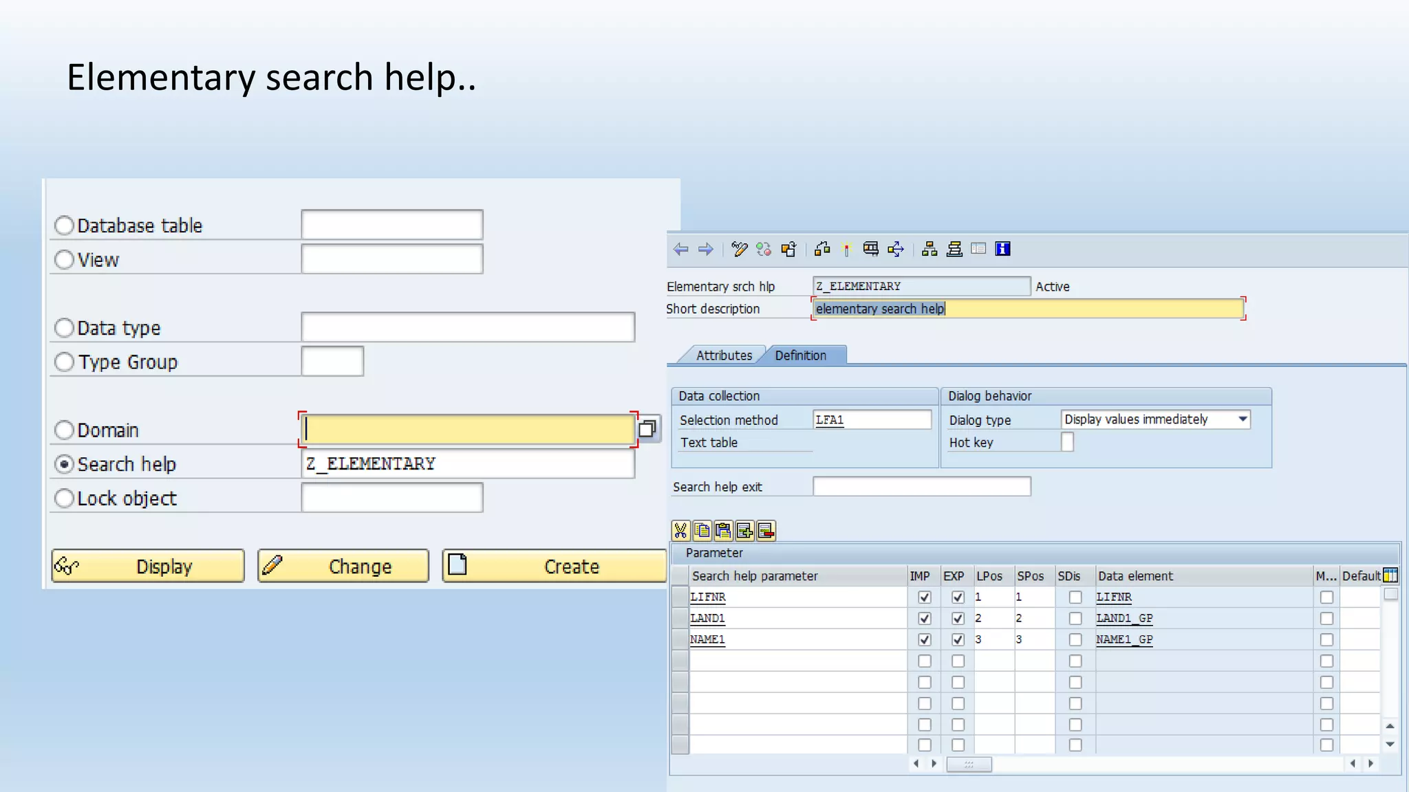 Elementary search help..
 