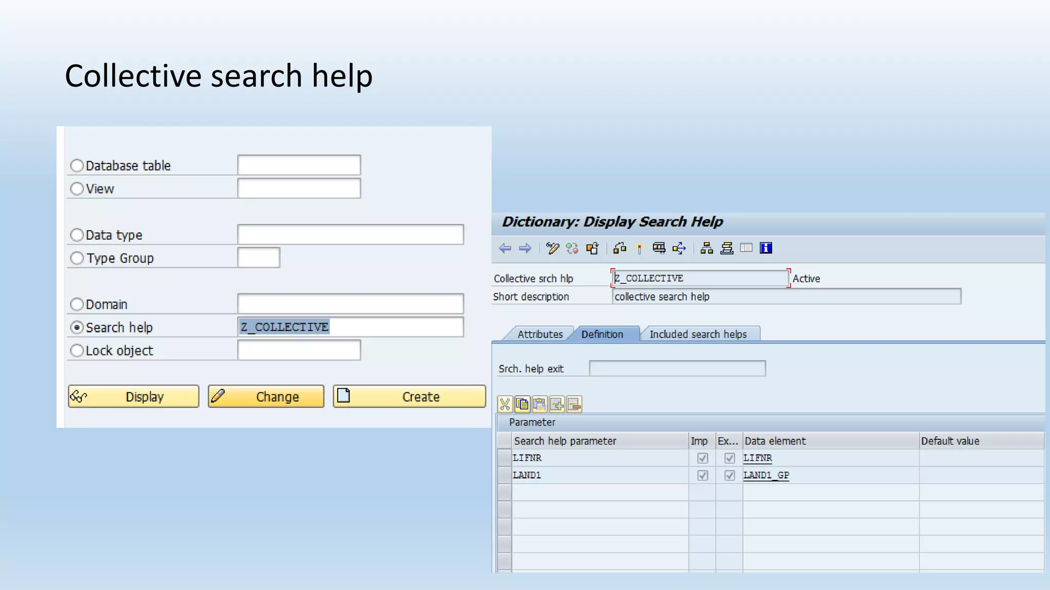 Collective search help
 