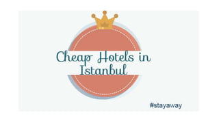 billiga hotell i istanbul