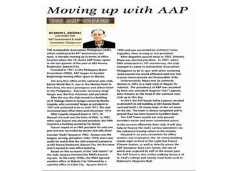 Moving up with AAP
