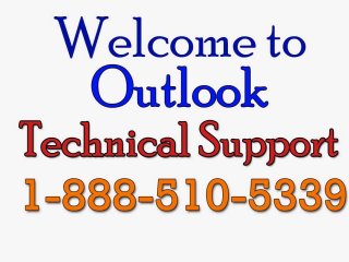 outlook technical support number - 1-888-510-5339