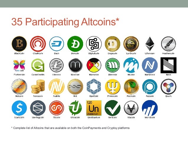 Altcoin Payment Processing