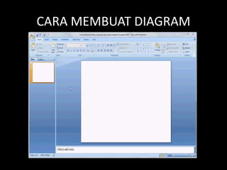 CARA MEMBUAT DIAGRAM
 